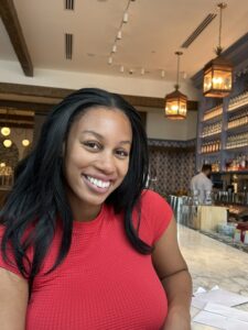 Leah in the final days of pregnancy